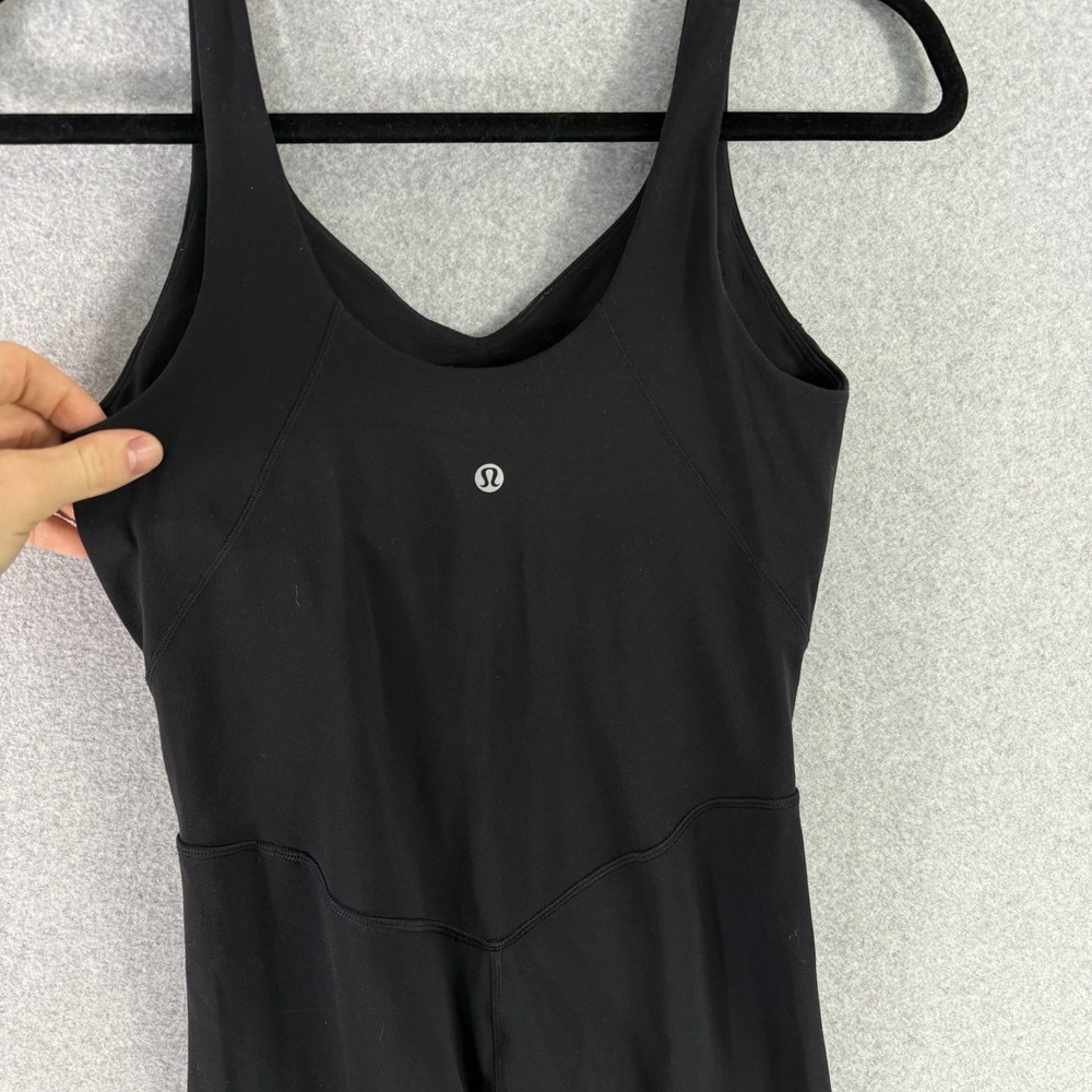 Lululemon Align Bodysuit 8" Inseam, Size 6 In Black - Picture 5 of 8